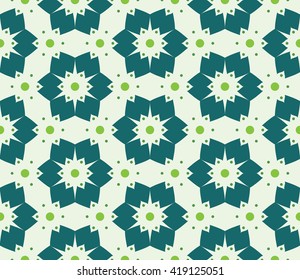 Vector modern seamless colorful geometry floral pattern, color abstract geometric background, pillow multicolored print, retro texture, hipster fashion design