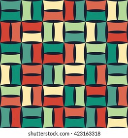 Vector modern seamless colorful geometry pattern, color abstract geometric background, pillow multicolored print, retro texture, hipster fashion design