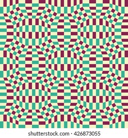 Vector modern seamless colorful geometry checkered pattern, color abstract geometric background, pillow multicolored print, retro texture, hipster fashion design
