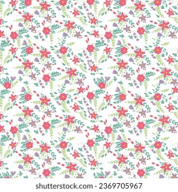Hojas de patrón de color modernas y sin costura, azul de fondo de color, impresión textil, textura abstracta, pétalos de diseño de moda, sábanas o patrón de almohada