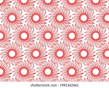 Vector modern seamless geometry pattern. Colorful vector illustration design background. Christmas  flower. Christmas pattern on a background. Design for wrappers,