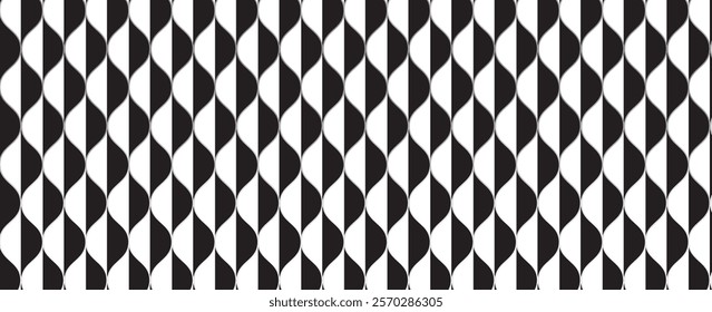 Vector modern seamless geometry pattern net fill, black and white abstract geometric background, trendy print, monochrome retro texture, hipster fashion design