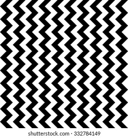 Vector modern seamless geometry pattern chevron, black and white abstract geometric background, trendy print, monochrome retro texture, hipster fashion design