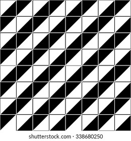 Vector modern seamless geometry pattern lines, black and white abstract geometric background, trendy print, monochrome retro texture, hipster fashion design