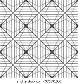 Vector modern seamless geometry pattern squares 3d , black and white abstract geometric background, pillow print, monochrome retro texture, hipster fashion design