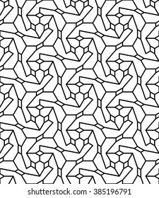 Vector modern seamless geometry pattern messy, black and white abstract geometric background, pillow print, monochrome retro texture, hipster fashion design 