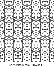 Vector modern seamless geometry pattern trippy, black and white abstract geometric background, subtle pillow print, monochrome retro texture, hipster fashion design