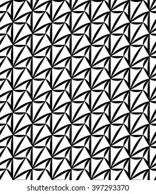 Vector modern seamless geometry pattern weird, black and white abstract geometric background, subtle pillow print, monochrome retro texture, hipster fashion design