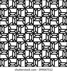 Vector modern seamless geometry pattern tiles, black and white abstract geometric background, subtle pillow print, monochrome retro texture, hipster fashion design