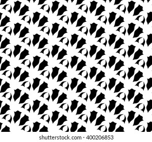 Vector modern seamless geometry pattern weird, black and white abstract geometric background, subtle pillow print, monochrome retro texture, hipster fashion design
