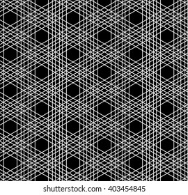 Vector modern seamless geometry pattern stripes, black and white abstract geometric background, subtle pillow print, monochrome retro texture, hipster fashion design