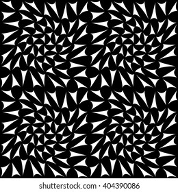 Vector modern seamless geometry pattern square, black and white abstract geometric background, subtle pillow print, monochrome retro texture, hipster fashion design