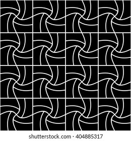 Vector modern seamless geometry pattern tile, black and white abstract geometric background, subtle pillow print, monochrome retro texture, hipster fashion design