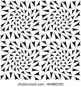 Vector modern seamless geometry pattern square, black and white abstract geometric background, subtle pillow print, monochrome retro texture, hipster fashion design