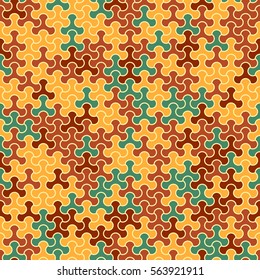 Vector modern seamless geometry tessellation pattern, abstract geometric background, pillow print, retro texture, fashion design