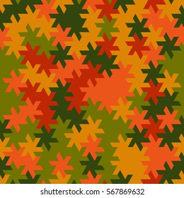 Vector modern seamless geometry tessellation pattern, abstract geometric background, pillow print, retro texture, fashion design