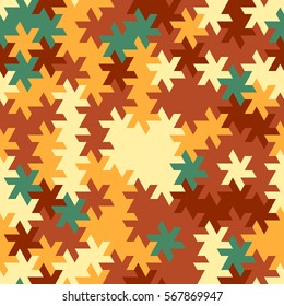 Vector modern seamless geometry tessellation pattern, abstract geometric background, pillow print, retro texture, fashion design