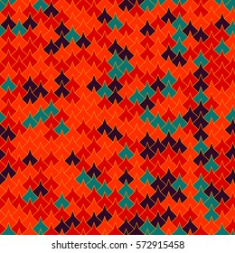 Vector modern seamless geometry tessellation pattern, abstract geometric background, pillow print, retro texture, fashion design