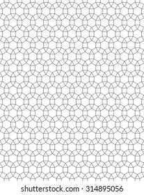 Vector modern seamless pattern geometry, black and white textile print, stylish background, abstract texture, monochrome fashion design, bed sheets or pillow pattern