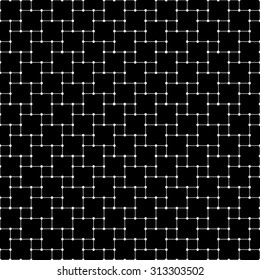 Vector modern seamless pattern squares grid dots ,black and white textile print,stylish background, abstract texture, monochrome fashion design, bed sheets or pillow pattern