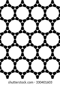 Vector modern seamless sacred geometry pattern web, black and white abstract geometric background, trendy print, monochrome retro texture, hipster fashion design
