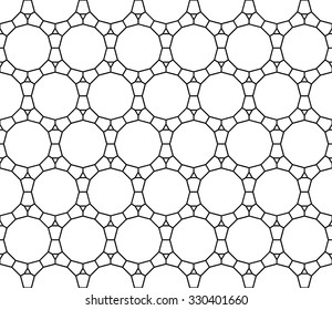 Vector modern seamless sacred geometry pattern web, black and white abstract geometric background, trendy print, monochrome retro texture, hipster fashion design