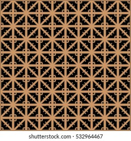 Vector modern seamless sacred geometry pattern