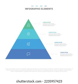 Vektormoderne Formen Optionen Infografiken von Elementen für Unternehmen mit Symbolvorlagen