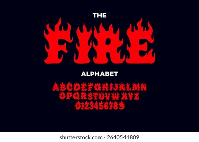 vector of modern and stylized brush alphabet and numbers. handdrawn alphabet set. youth style letter and typography