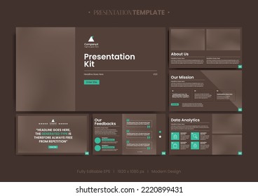 Vector de publicaciones y plantillas de medios sociales de estilo moderno
