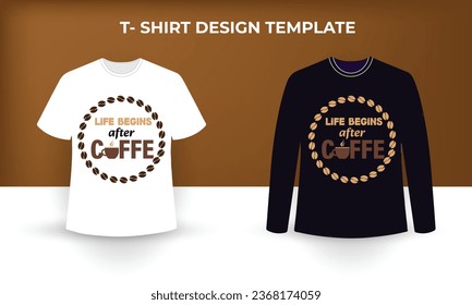 Vector modern t shirt design template