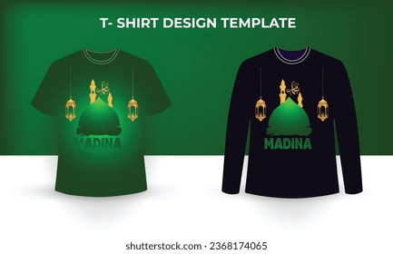 Vector modern t shirt design template