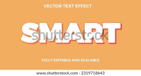 vector modern text effect for modern culture 3d typography template