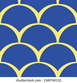 Vector modern tiles pattern. Abstract art deco seamless luxury background