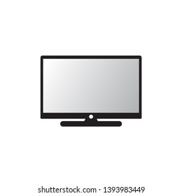 Vector modern tv icon. PC icon. Monitor icon. Isolated vector Flat Vector illustration. eps 10