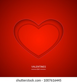 modern valentines day background illustration