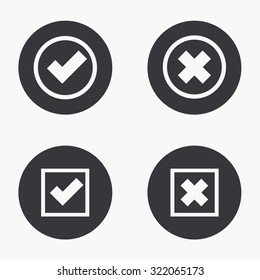 Vector modern vote  icons set on white background