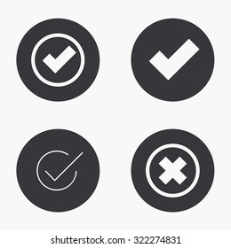 Vector modern vote  icons set on white background