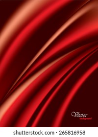 Vector Modern Wavy Background.