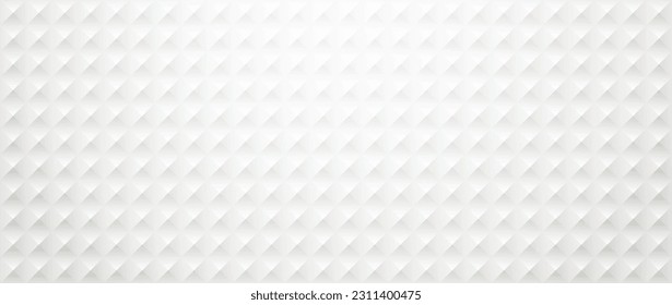 Vector modern white background. Horizontal tiled background with lighting.