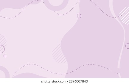 Vector modern white gradient banner with abstract shapes.