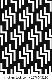 vector modern white multi staircase geometric on black background for brochure banner and publication