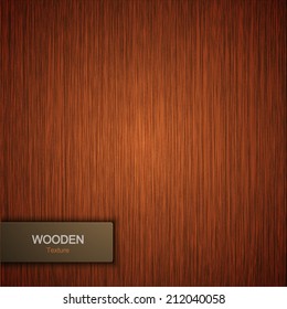 Vector modern wooden background. Eps 10 illustration