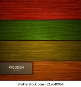 Vector modern wooden background. Eps 10 illustration