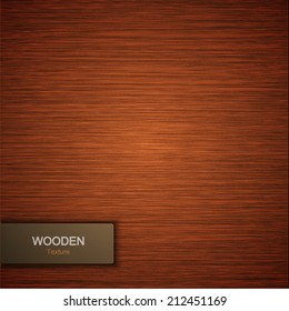 Vector modern wooden background. Eps 10 illustration