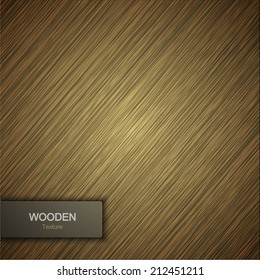 Vector modern wooden background. Eps 10 illustration