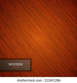 Vector modern wooden background. Eps 10 illustration