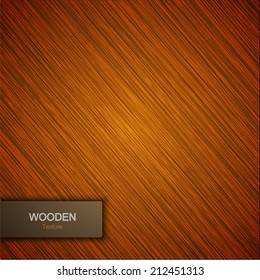 Vector modern wooden background. Eps 10 illustration