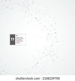 Fondo de conexión de molécula vectorial. Patrón de red de biología. Estructura abstracta de átomos de tecnología
