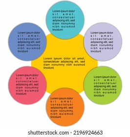 Vector Molecule With  Integrated Embossed Shapes. Blank Space For Content, Business, Info Graphic, Diagram,digital Network, Flowchart. Social Network Connection Technology Concept Illustration. Eps.